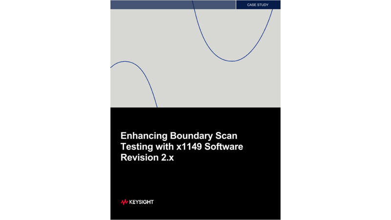 Enhancing Boundary Scan Testing with x1149 Software Revision 2.x